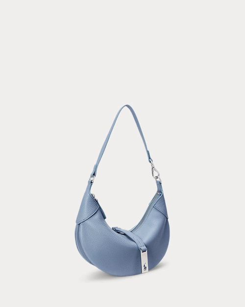 lauren ralph lauren Minibolso de hombro Polo ID granulado para mujer | Ralph Lauren® ES Oferta especial