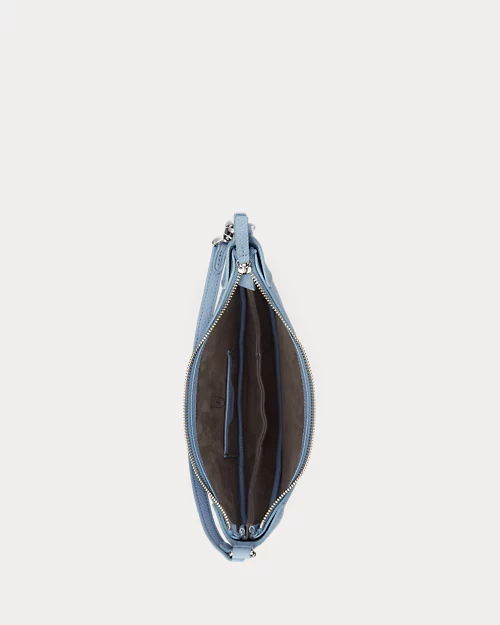 lauren ralph lauren Minibolso de hombro Polo ID granulado para mujer | Ralph Lauren® ES Oferta especial