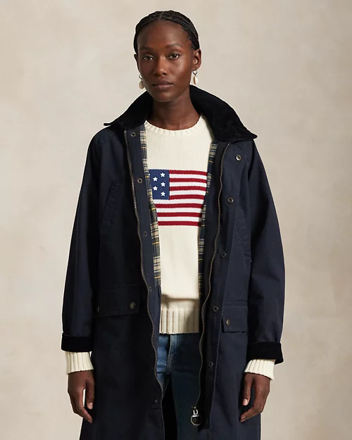 lauren ralph lauren Chaqueta funcional de algodón para mujer | Ralph Lauren® ES Últimos 3 días