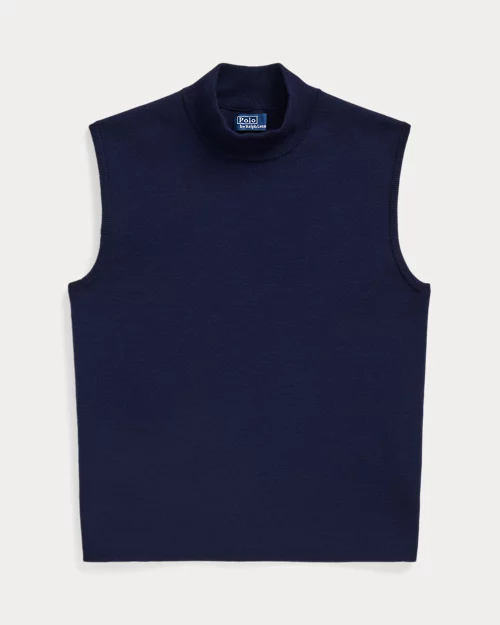 lauren ralph lauren Jersey de cuello vuelto sin mangas para mujer | Ralph Lauren® ES Últimos 2 días