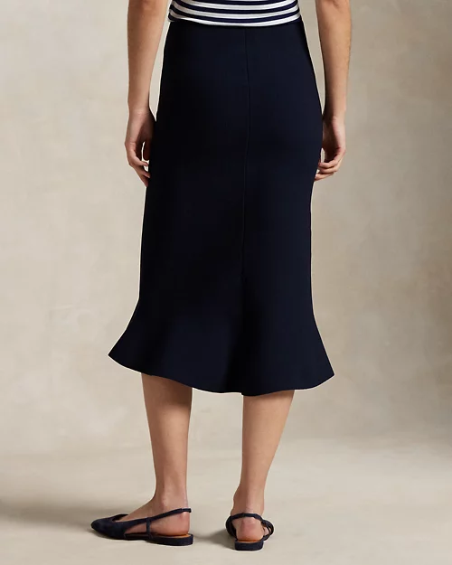 lauren ralph lauren Falda acampanada de punto para mujer | Ralph Lauren® ES Precio de fábrica