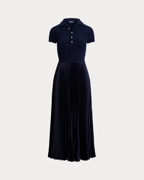 lauren ralph lauren Vestido tipo polo con cuerpo de punto para mujer | Ralph Lauren® ES Oferta especial de fábrica