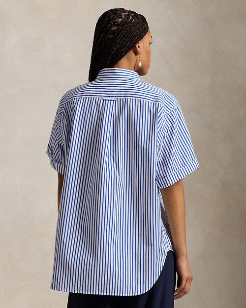 lauren ralph lauren Camisa Oversize Fit de manga corta para mujer | Ralph Lauren® ES Grandes descuentos