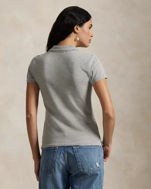 lauren ralph lauren Polo con tapeta abotonada para mujer | Ralph Lauren® ES Rebajas de fin de temporada