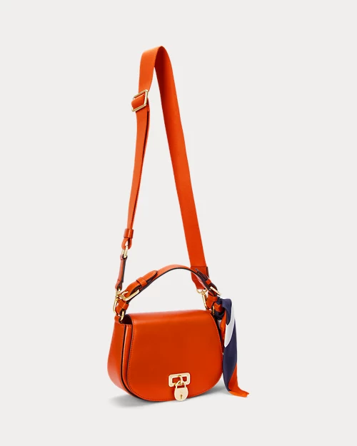 lauren ralph lauren Bolso cruzado Tanner mediano con pañuelo para mujer | Ralph Lauren® ES Outlet