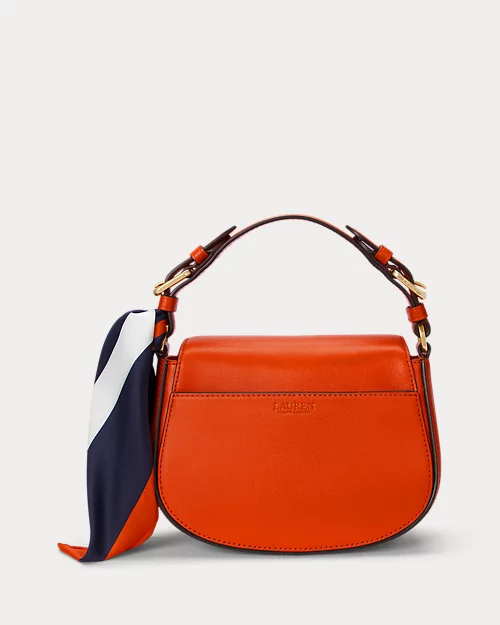 lauren ralph lauren Bolso cruzado Tanner mediano con pañuelo para mujer | Ralph Lauren® ES Outlet