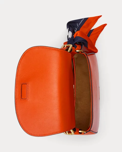 lauren ralph lauren Bolso cruzado Tanner mediano con pañuelo para mujer | Ralph Lauren® ES Outlet