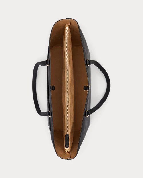 lauren ralph lauren Bolso tote Karly de piel cruzada para mujer | Ralph Lauren® ES Outlet online