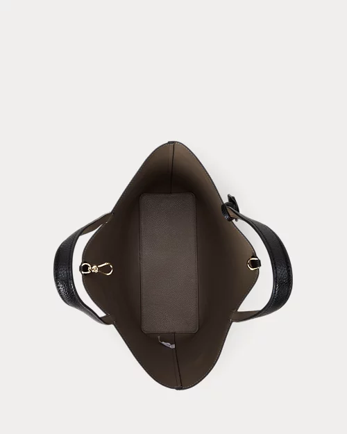 lauren ralph lauren Bolso tote mediano reversible para mujer | Ralph Lauren® ES En oferta
