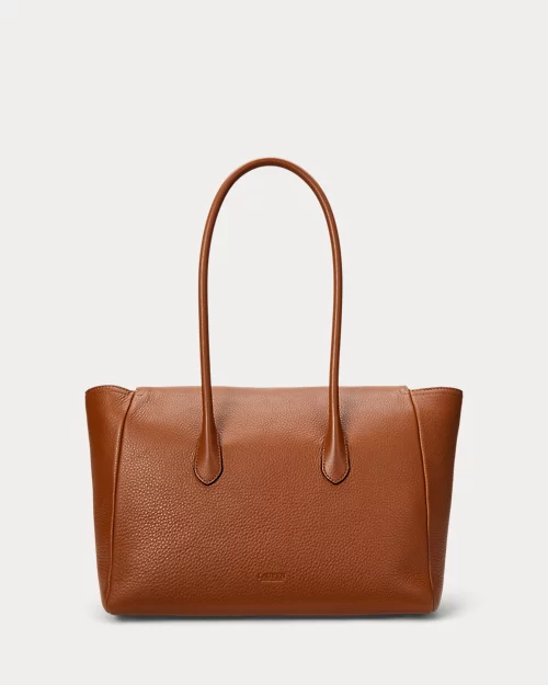 lauren ralph lauren Bolso satchel Tanner grande de piel para mujer | Ralph Lauren® ES Gran oferta