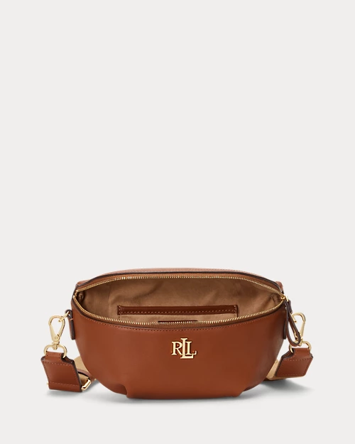 lauren ralph lauren Riñonera de piel Marcy para mujer | Ralph Lauren® ES Rebajas de fábrica