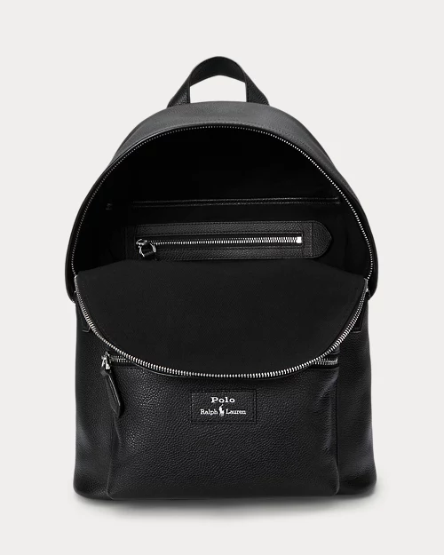 lauren ralph lauren Mochila de piel granulada para hombre | Ralph Lauren® ES Rebajas online