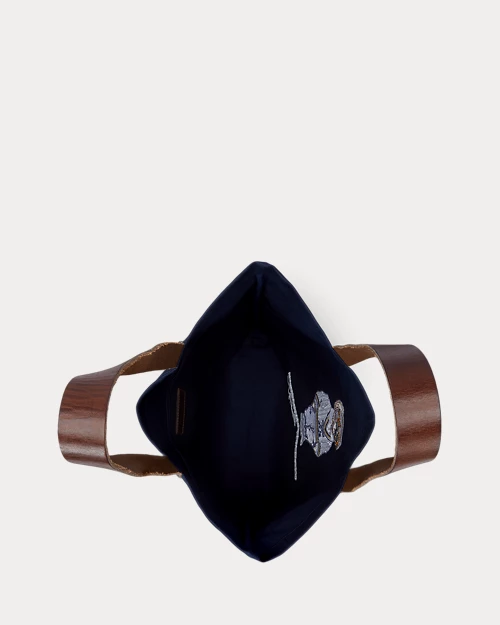 lauren ralph lauren Bolso tote shopper con parche de tigre para hombre | Ralph Lauren® ES Solo queda un día