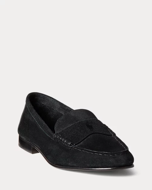 lauren ralph lauren Mocasín penny de ante con caballo para mujer | Ralph Lauren® ES Oferta exclusiva
