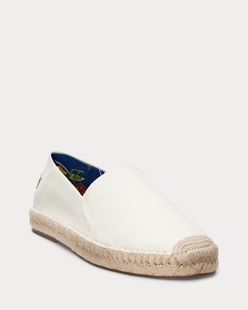 lauren ralph lauren Alpargata Cevio de loneta lavada para hombre | Ralph Lauren® ES Descuento por venta flash