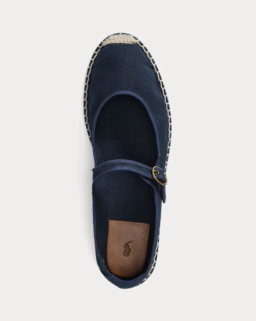 lauren ralph lauren Alpargata tipo merceditas de loneta para mujer | Ralph Lauren® ES Grandes ahorros