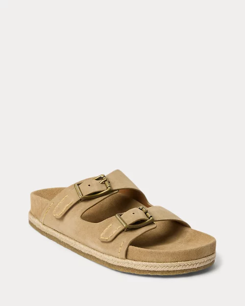 lauren ralph lauren Sandalia Turbach de ante para hombre | Ralph Lauren® ES Precio ultrabajo