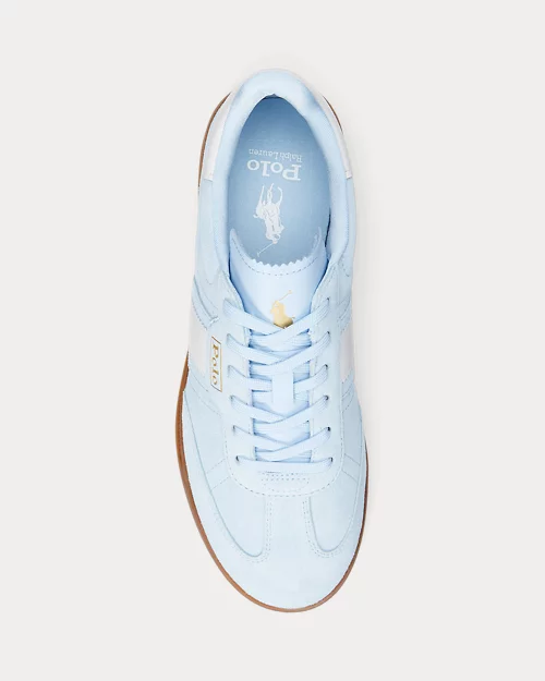 lauren ralph lauren Deportiva Heritage Aera de ante para mujer | Ralph Lauren® ES Outlet online