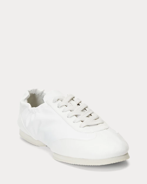lauren ralph lauren Deportiva bailarina de ante con caballo para mujer | Ralph Lauren® ES Ofertas