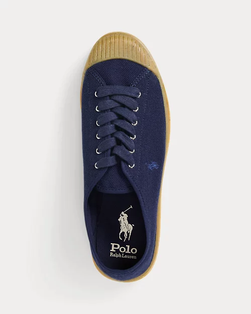 lauren ralph lauren Deportiva Essence 100 de loneta para mujer | Ralph Lauren® ES Venta caliente