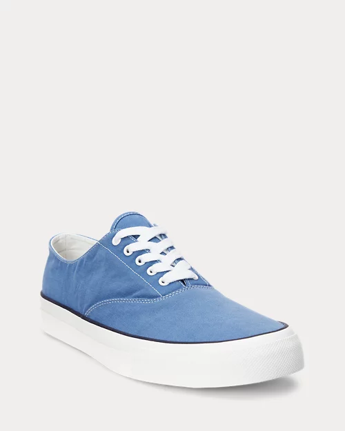 lauren ralph lauren Deportiva de loneta lavada para mujer | Ralph Lauren® ES Rebajas de fábrica