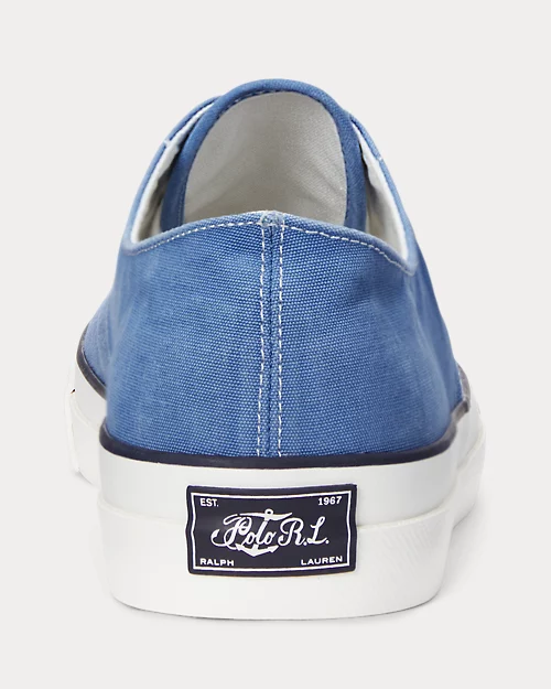 lauren ralph lauren Deportiva de loneta lavada para mujer | Ralph Lauren® ES Rebajas de fábrica