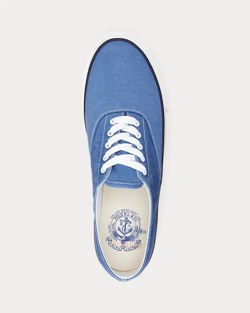lauren ralph lauren Deportiva de loneta lavada para mujer | Ralph Lauren® ES Rebajas de fábrica