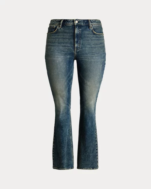 lauren ralph lauren Jeans bootcut de tiro alto para mujer | Ralph Lauren® ES Descuento