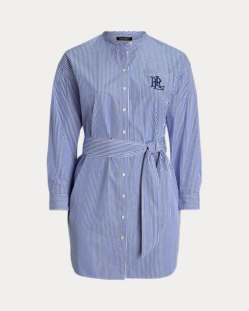 lauren ralph lauren Vestido camisero de paño con cinturón para mujer | Ralph Lauren® ES Tienda
