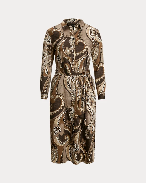 lauren ralph lauren Vestido camisero de sarga para mujer | Ralph Lauren® ES COMPRAR AHORA