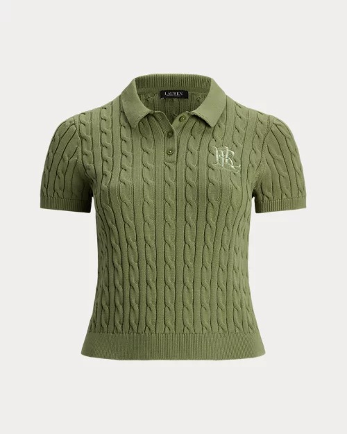 lauren ralph lauren Jersey tipo polo de algodón para mujer | Ralph Lauren® ES Superdescuento