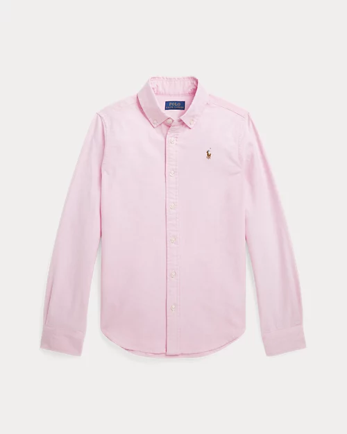lauren ralph lauren Camisa oxford de algodón para niña | Ralph Lauren® ES Precios de Black Friday