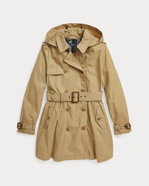 lauren ralph lauren Gabardina con capucha para niña | Ralph Lauren® ES Devoluciones gratuitas