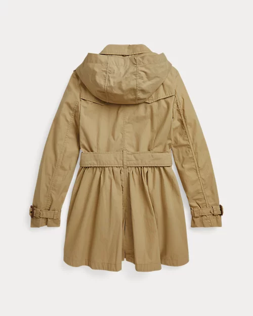 lauren ralph lauren Gabardina con capucha para niña | Ralph Lauren® ES Devoluciones gratuitas