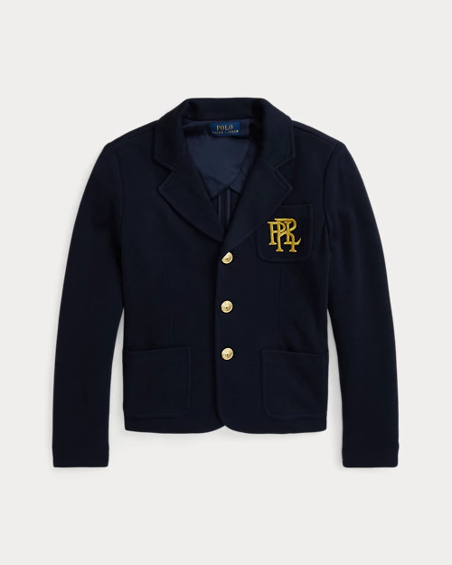 lauren ralph lauren Blazer de punto doble con logotipo para niña | Ralph Lauren® ES 2025