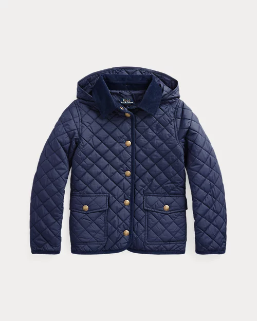 lauren ralph lauren Chaqueta campera acolchada para niña | Ralph Lauren® ES Los más vendidos