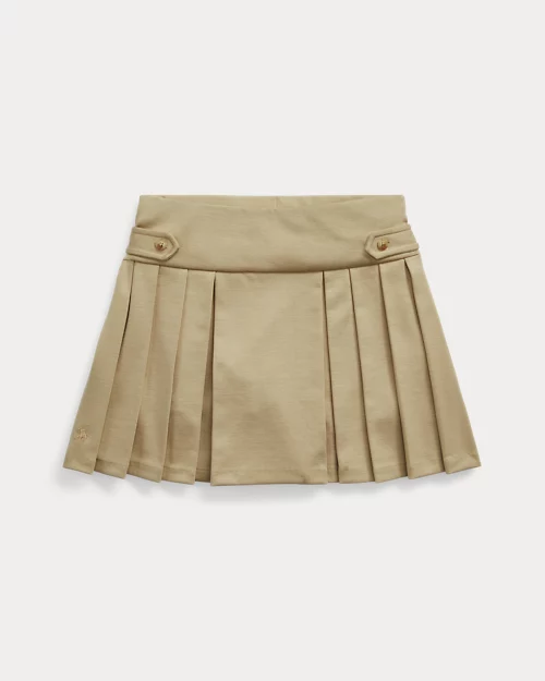 lauren ralph lauren Falda pantalón plisada de ponte para niña | Ralph Lauren® ES Ventas relámpago