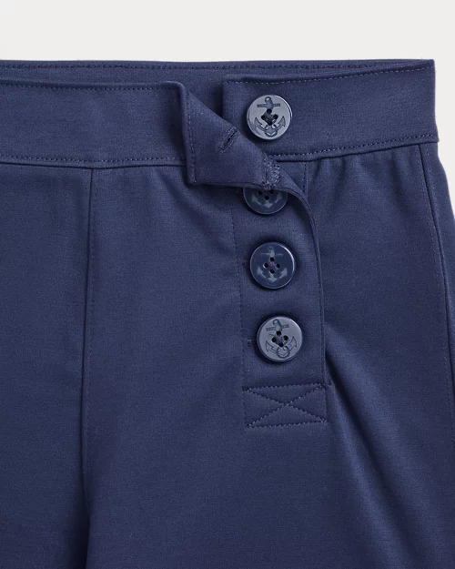 lauren ralph lauren Pantalón de pernera ancha de ponte para niña | Ralph Lauren® ES Tienda