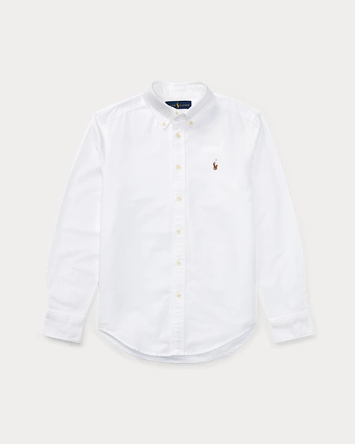 lauren ralph lauren Camisa Oxford icónica para niño | Ralph Lauren® ES Rebajas online