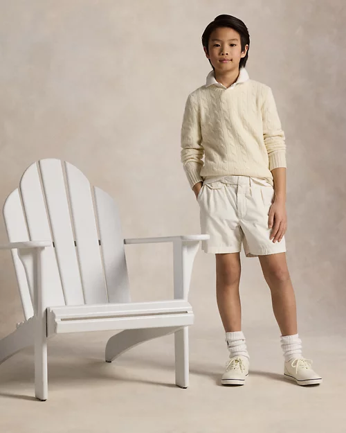 lauren ralph lauren Jersey de cachemira en punto de ochos para niño | Ralph Lauren® ES Oferta especial