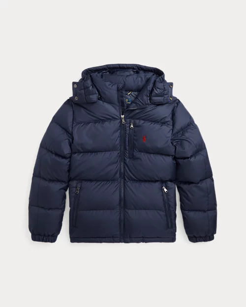 lauren ralph lauren Plumón de ripstop con capucha para niño | Ralph Lauren® ES COMPRAR AHORA