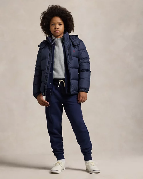 lauren ralph lauren Plumón de ripstop con capucha para niño | Ralph Lauren® ES COMPRAR AHORA