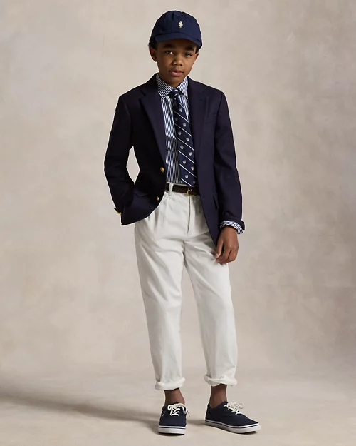 lauren ralph lauren Blazer icónico de ante para niño | Ralph Lauren® ES Tienda de fábrica