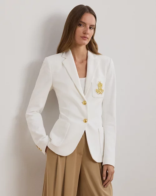 lauren ralph lauren Blazer de jacquard con entorchado para mujer | Ralph Lauren® ES Descuento por venta flash