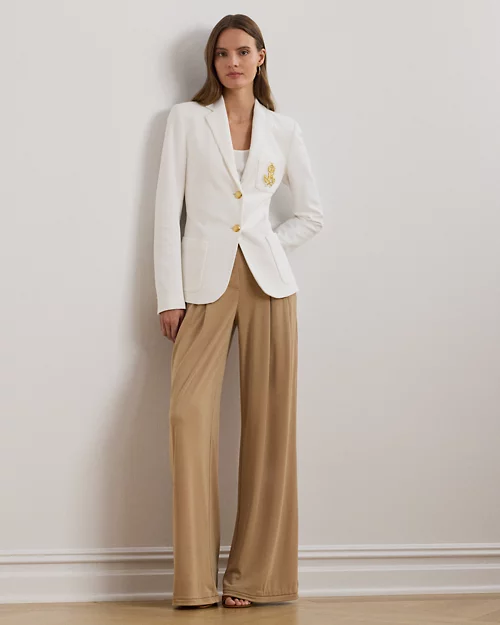 lauren ralph lauren Blazer de jacquard con entorchado para mujer | Ralph Lauren® ES Descuento por venta flash