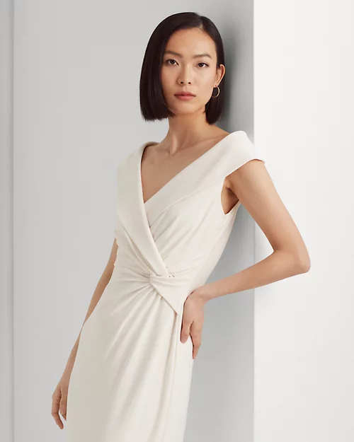 lauren ralph lauren Vestido de noche de punto para mujer | Ralph Lauren® ES 2025