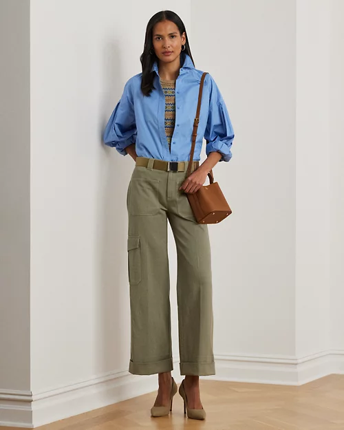 lauren ralph lauren Jersey Fair Isle de manga corta para mujer | Ralph Lauren® ES Rebajas de fábrica