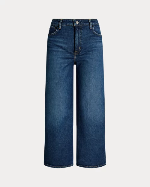 lauren ralph lauren Jeans recortados de tiro alto Wide Leg para mujer | Ralph Lauren® ES Los más vendidos