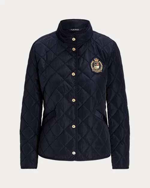 lauren ralph lauren Chaqueta acolchada con cuello semicisne para mujer | Ralph Lauren® ES Ventas relámpago