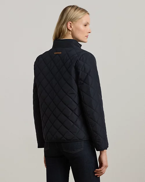 lauren ralph lauren Chaqueta acolchada con cuello semicisne para mujer | Ralph Lauren® ES Ventas relámpago